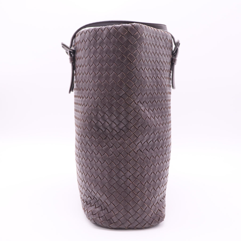 Bottega Veneta Brown Hand bang twins