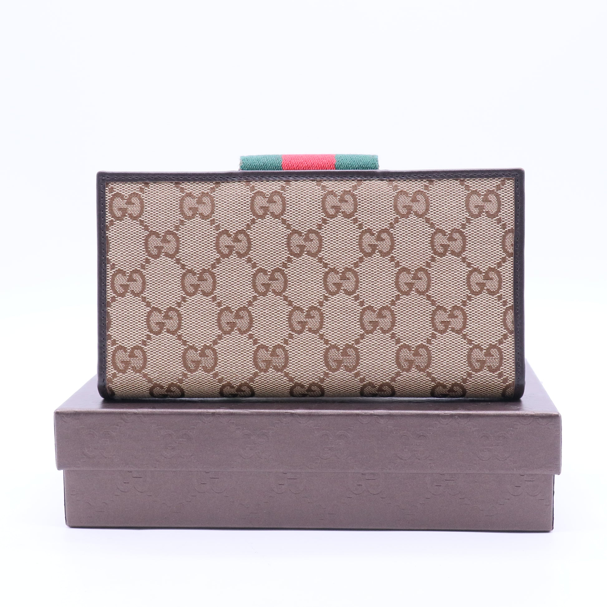 Gucci GG Canvas Canvas Continental Wallet