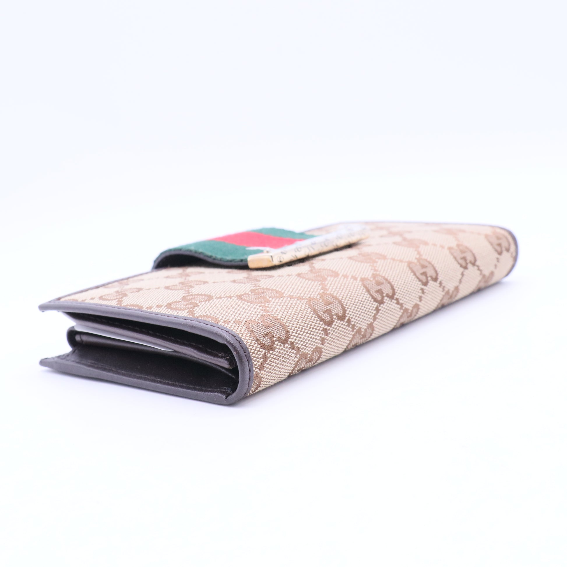 Gucci GG Canvas Canvas Continental Wallet