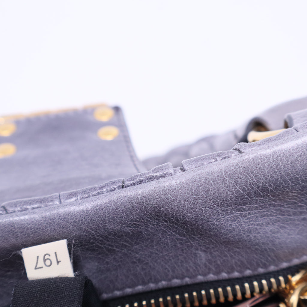 Matelasse bow Handbags B20561