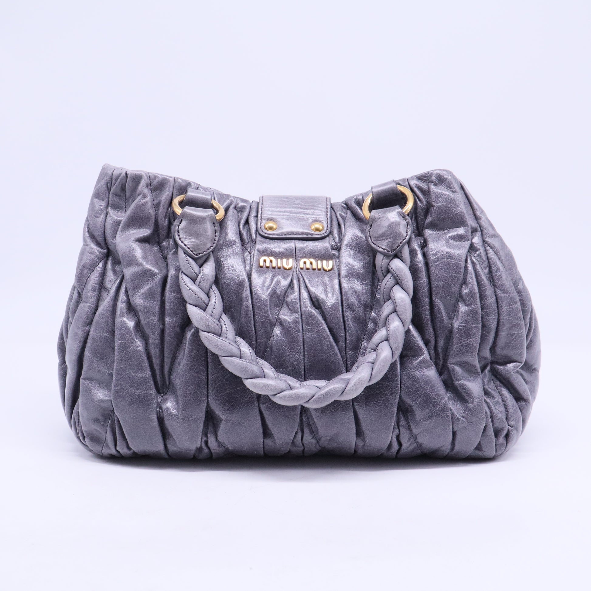 Matelasse bow Handbags B20561