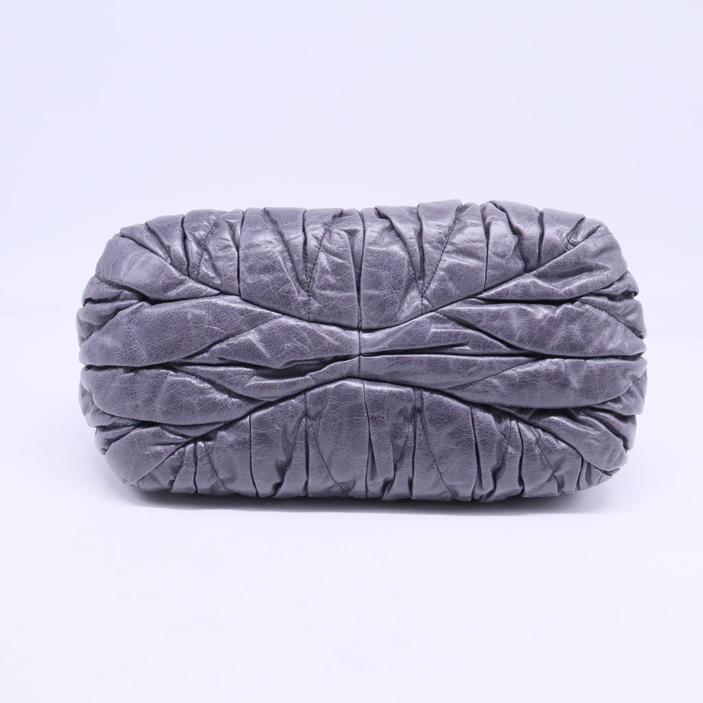 Matelasse bow Handbags B20561