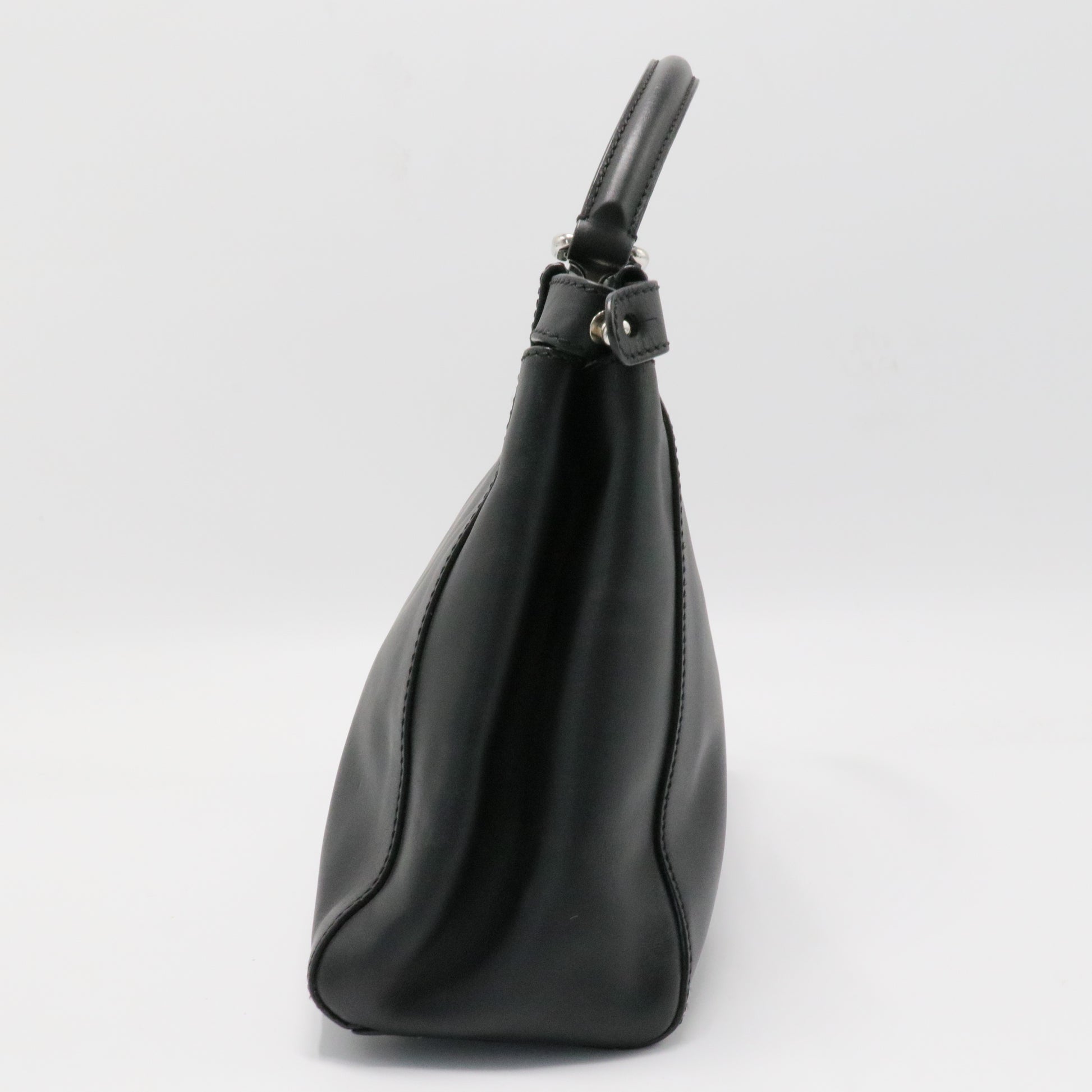 Peekaboo Bag Leather with Tortoise Detail Regular