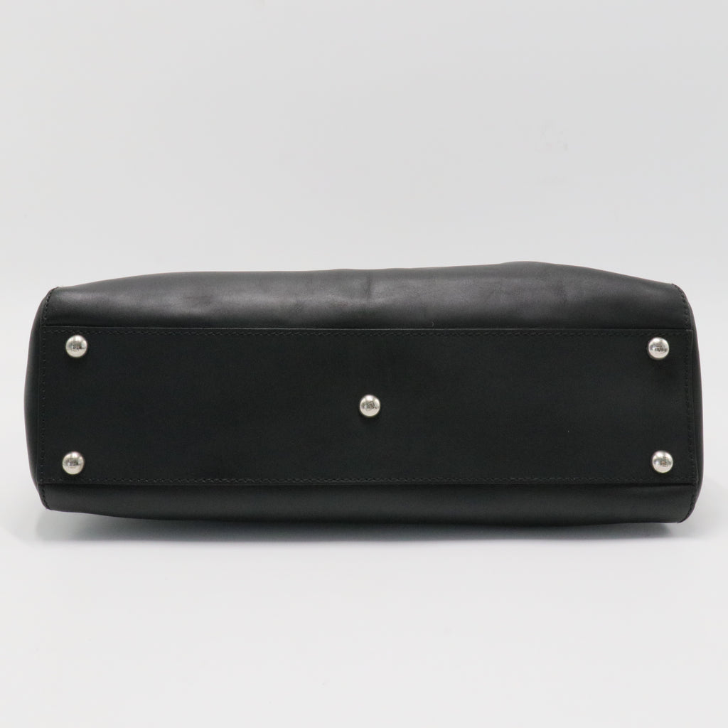 Peekaboo Bag Leather with Tortoise Detail Regular