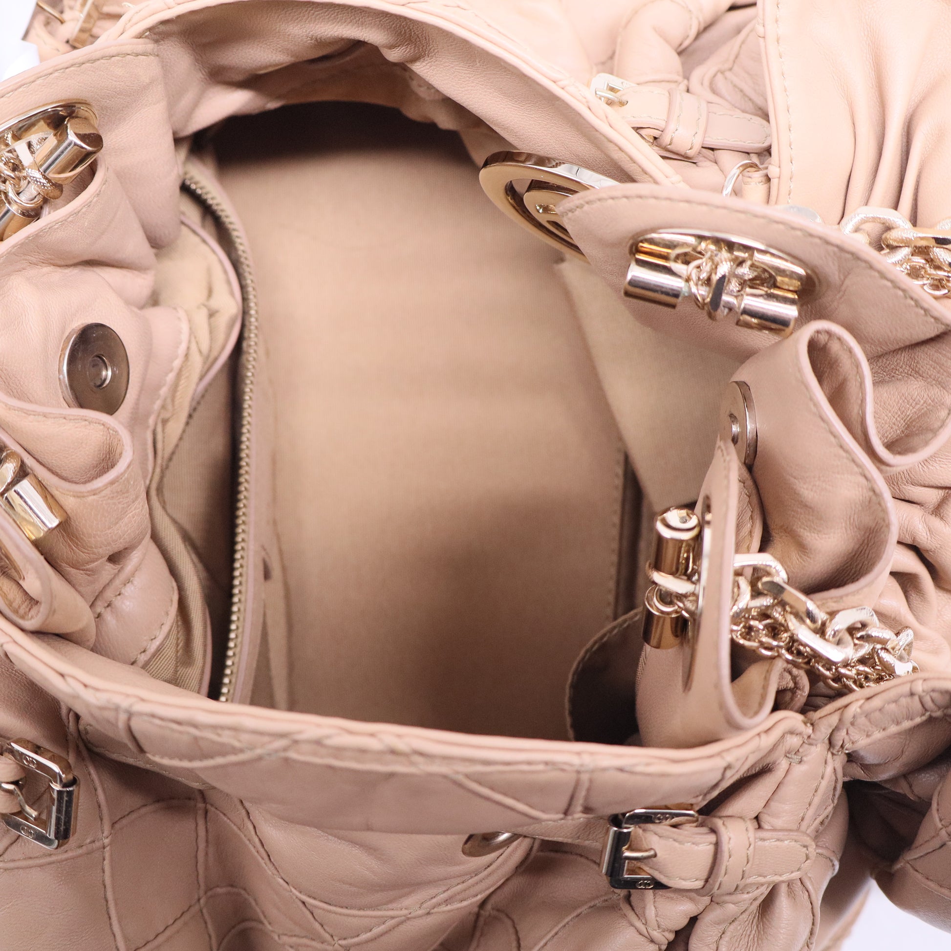 Christian Dior Intrecciato Monaco Handle Bag B20996