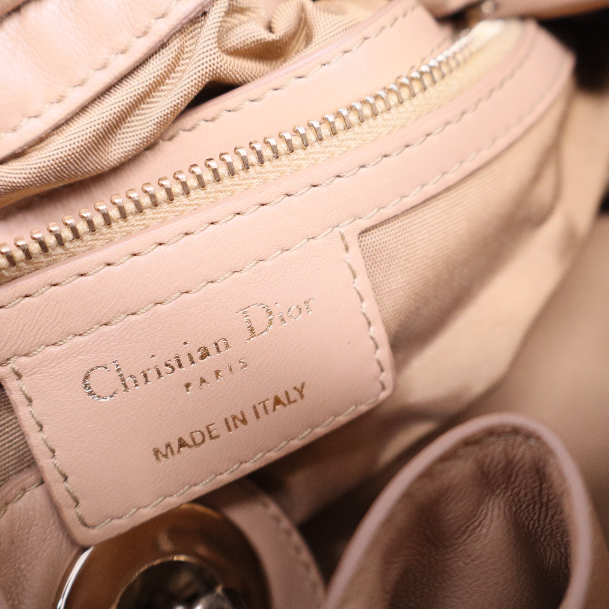 Christian Dior Intrecciato Monaco Handle Bag B20996