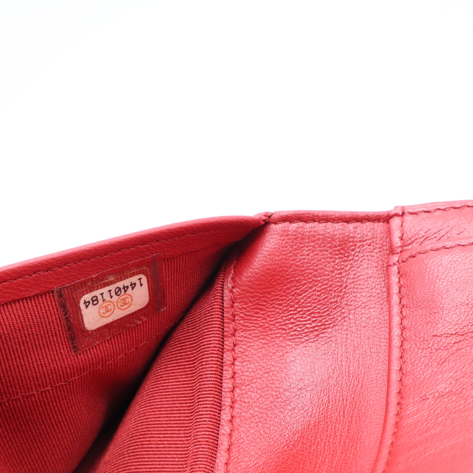 Quilted Leather Classic Flap Continental Wallet GISEL