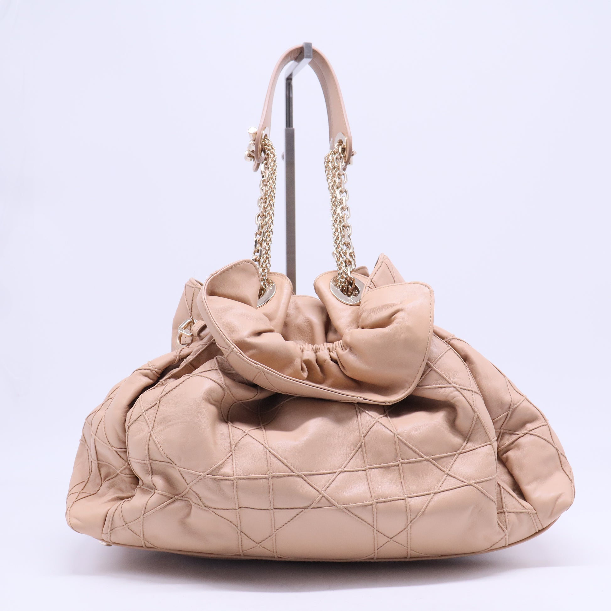 Christian Dior Intrecciato Monaco Handle Bag B20996