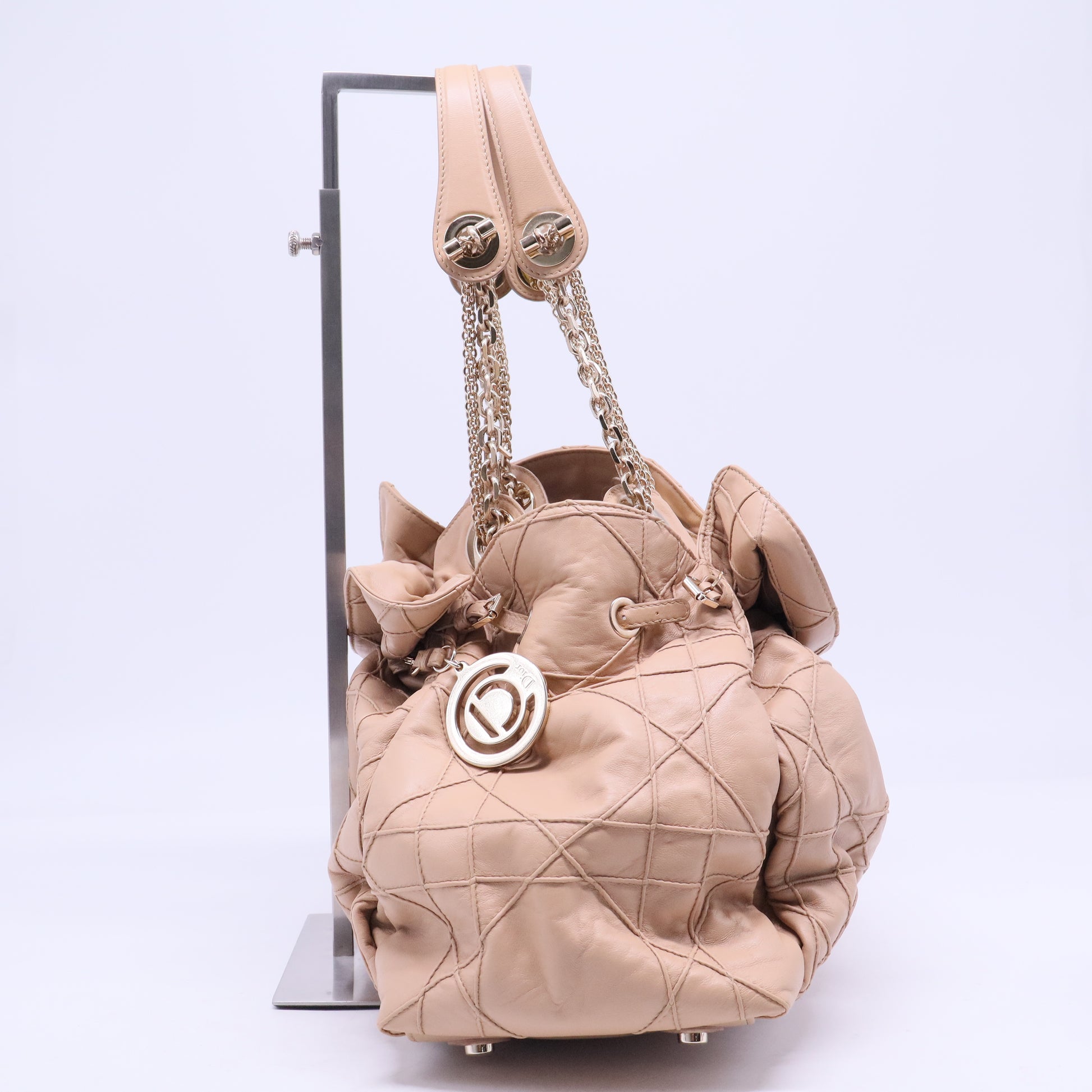 Christian Dior Intrecciato Monaco Handle Bag B20996