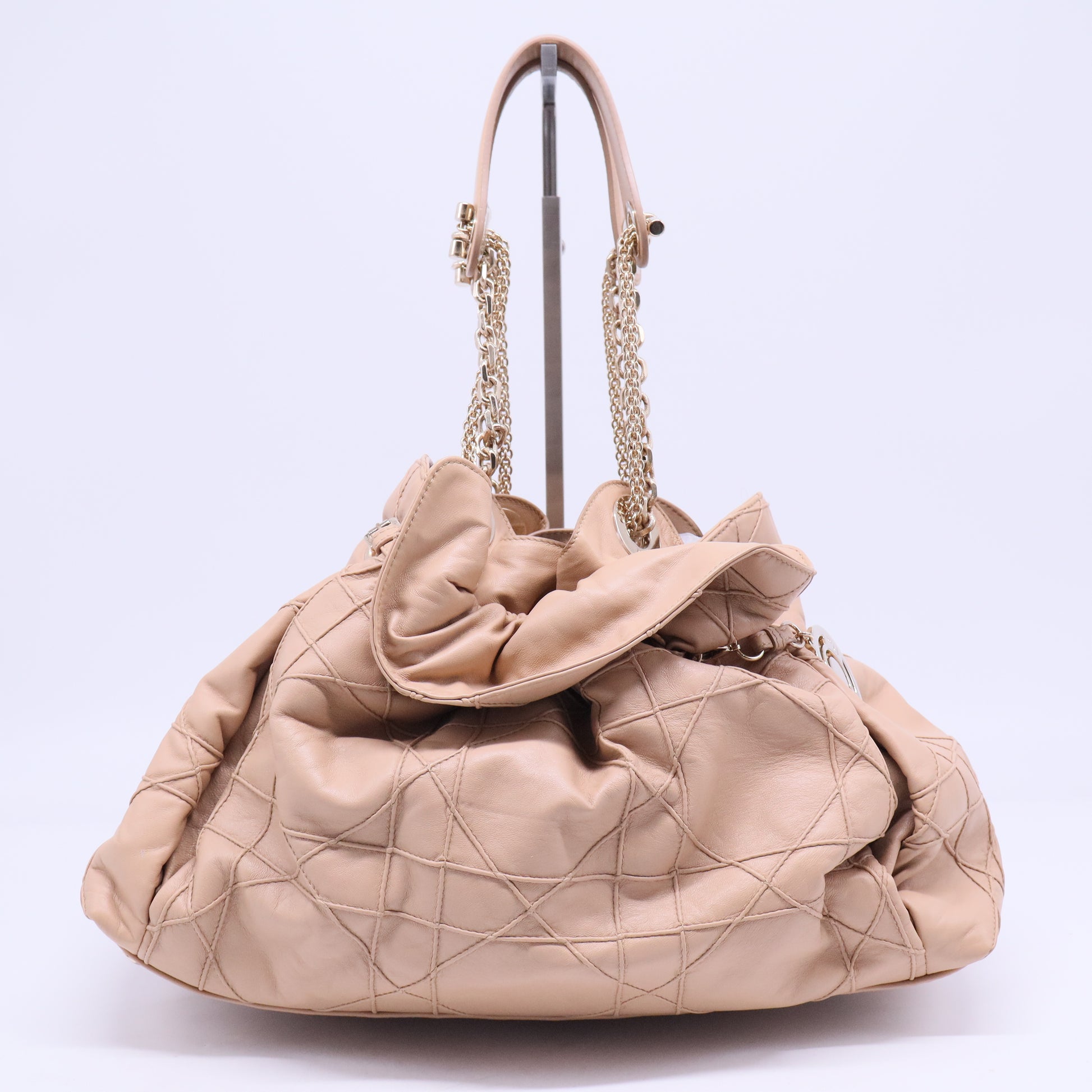 Christian Dior Intrecciato Monaco Handle Bag B20996