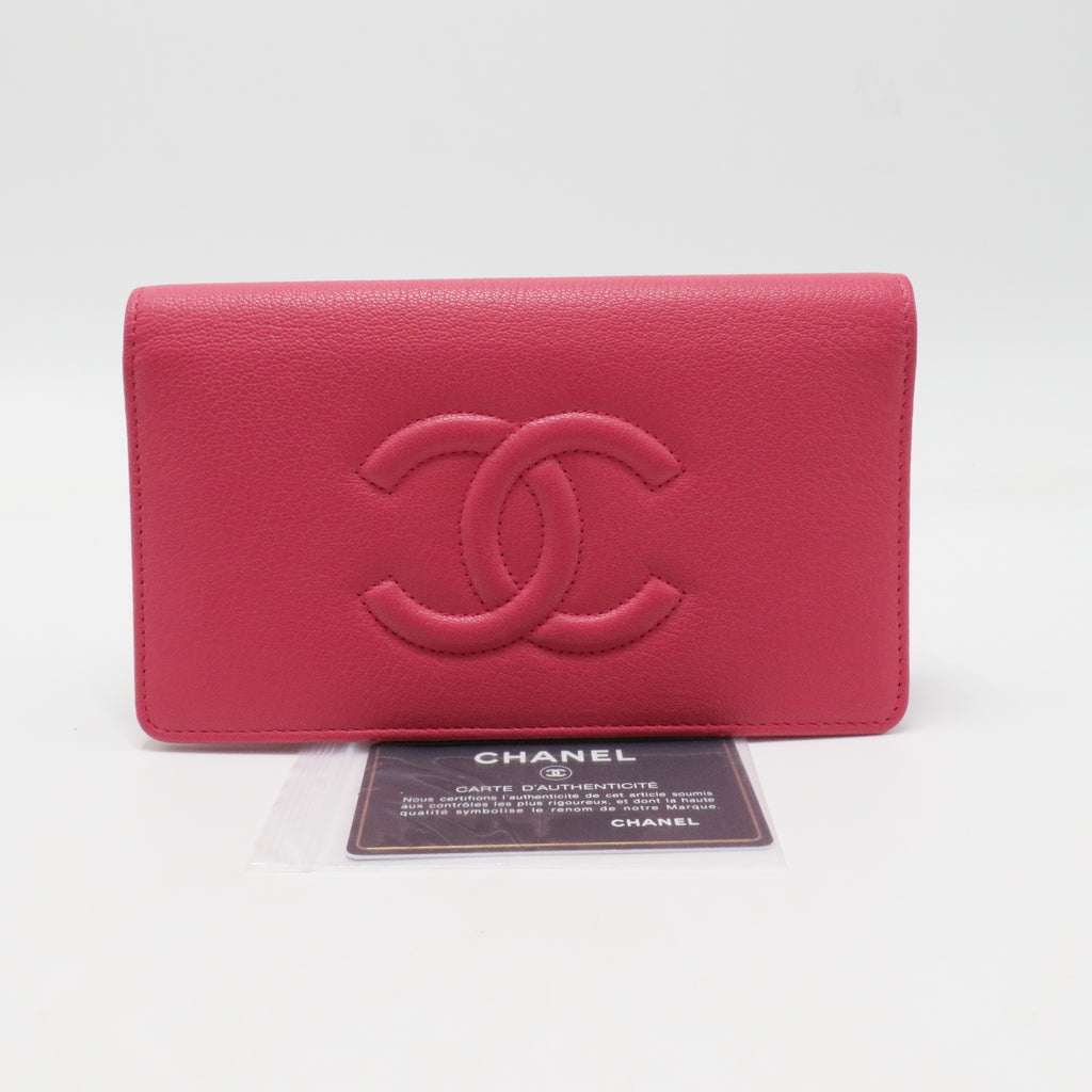 Timeless L-Yen Wallet Caviar Long