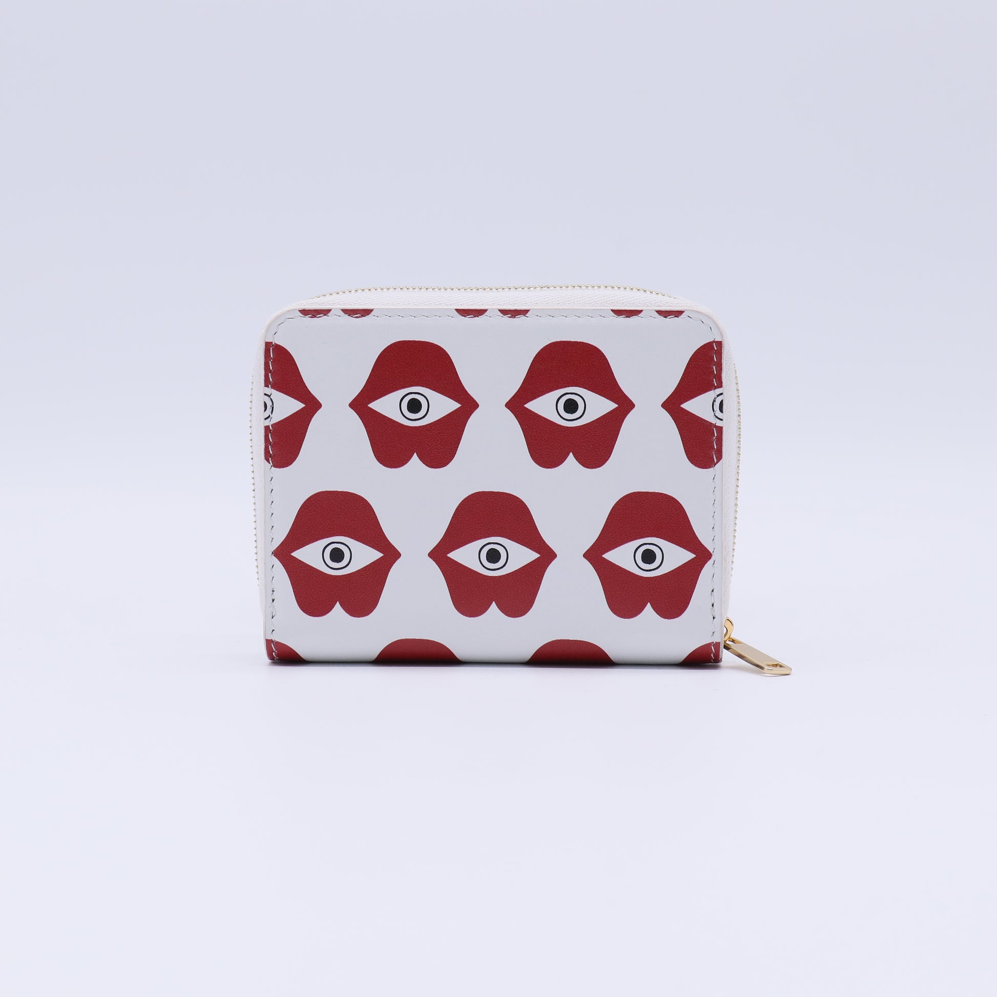 Celine x Anneli Sanaye Henriksson Telepathic Love Compact Zipped Wallet W21414