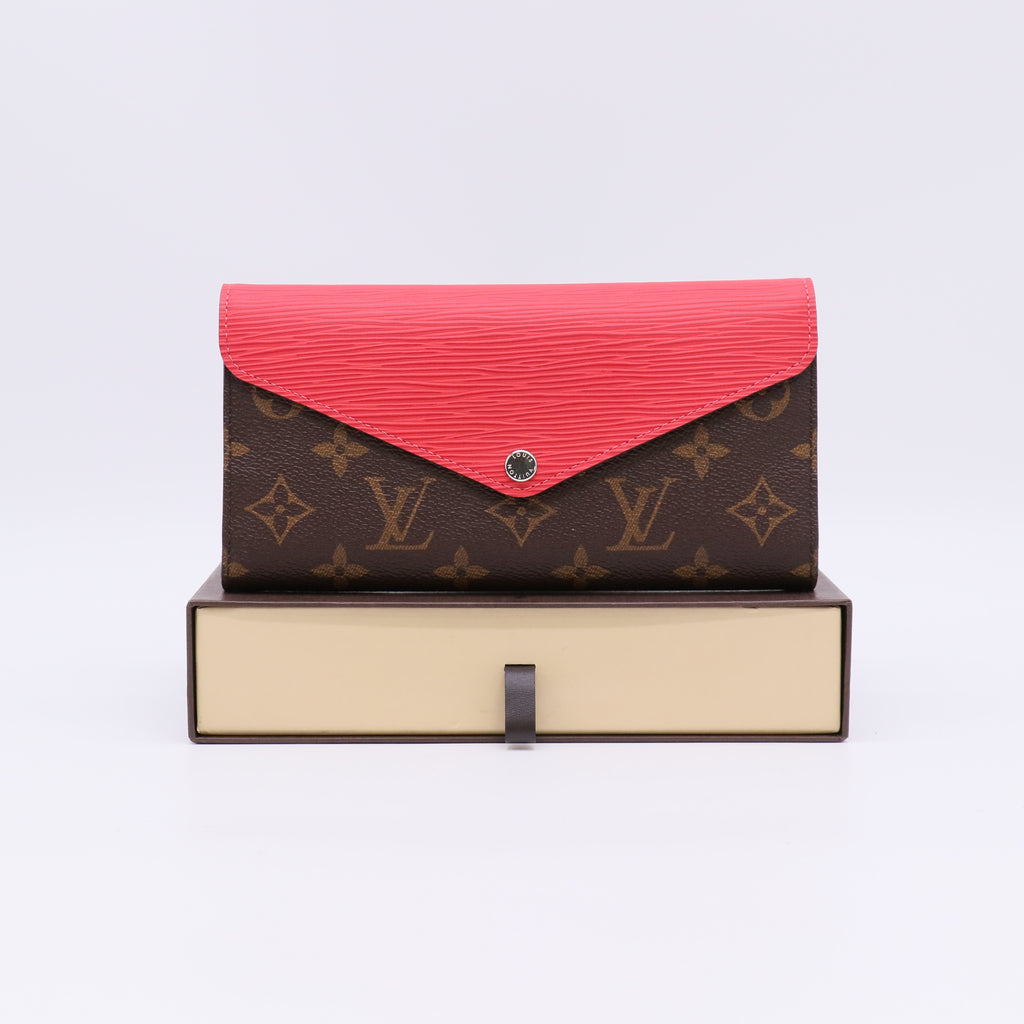 Louis Vuitton Monogram Canvas and Epi Leather Marie Lou Long Wallet W22515