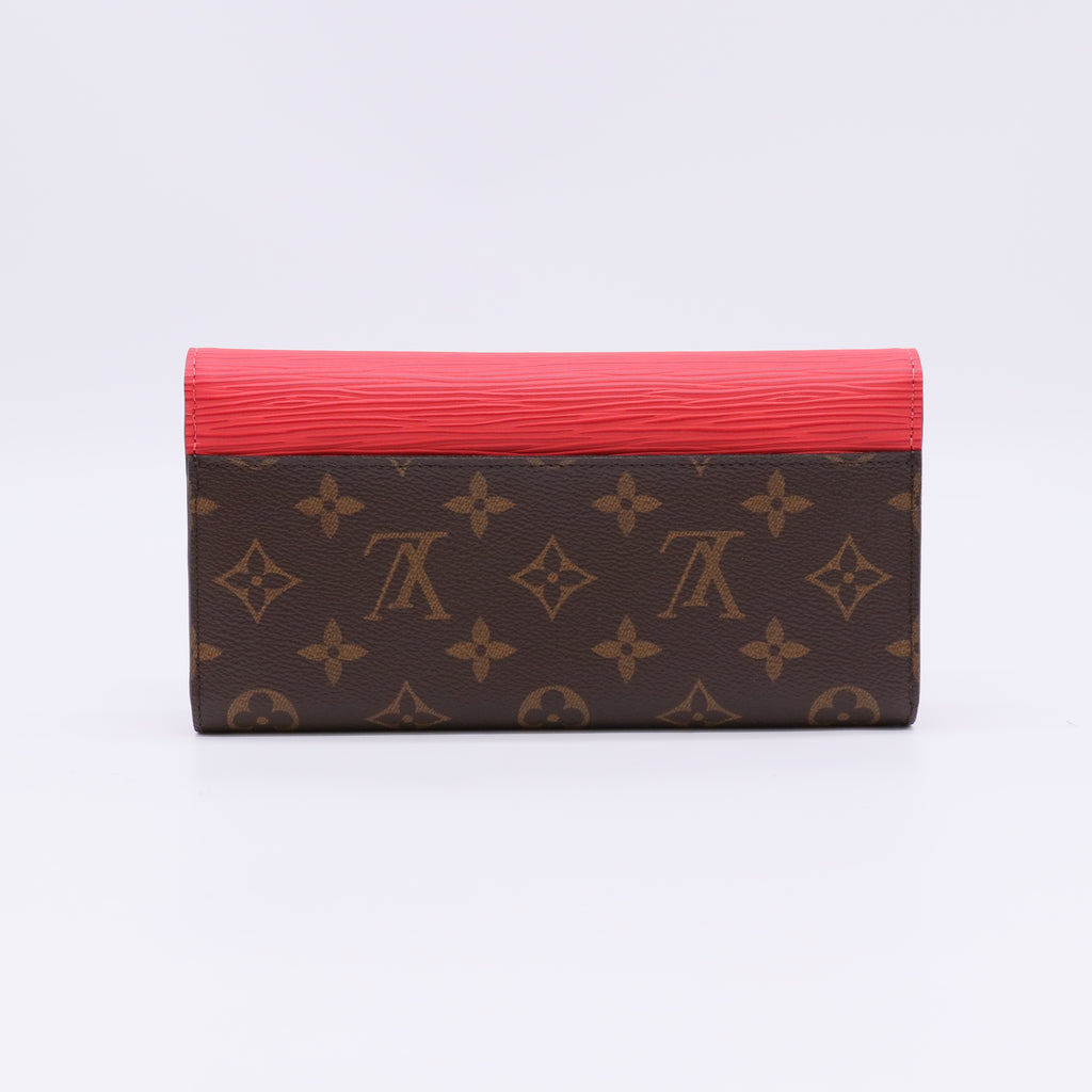 Louis Vuitton Monogram Canvas and Epi Leather Marie Lou Long Wallet W22515