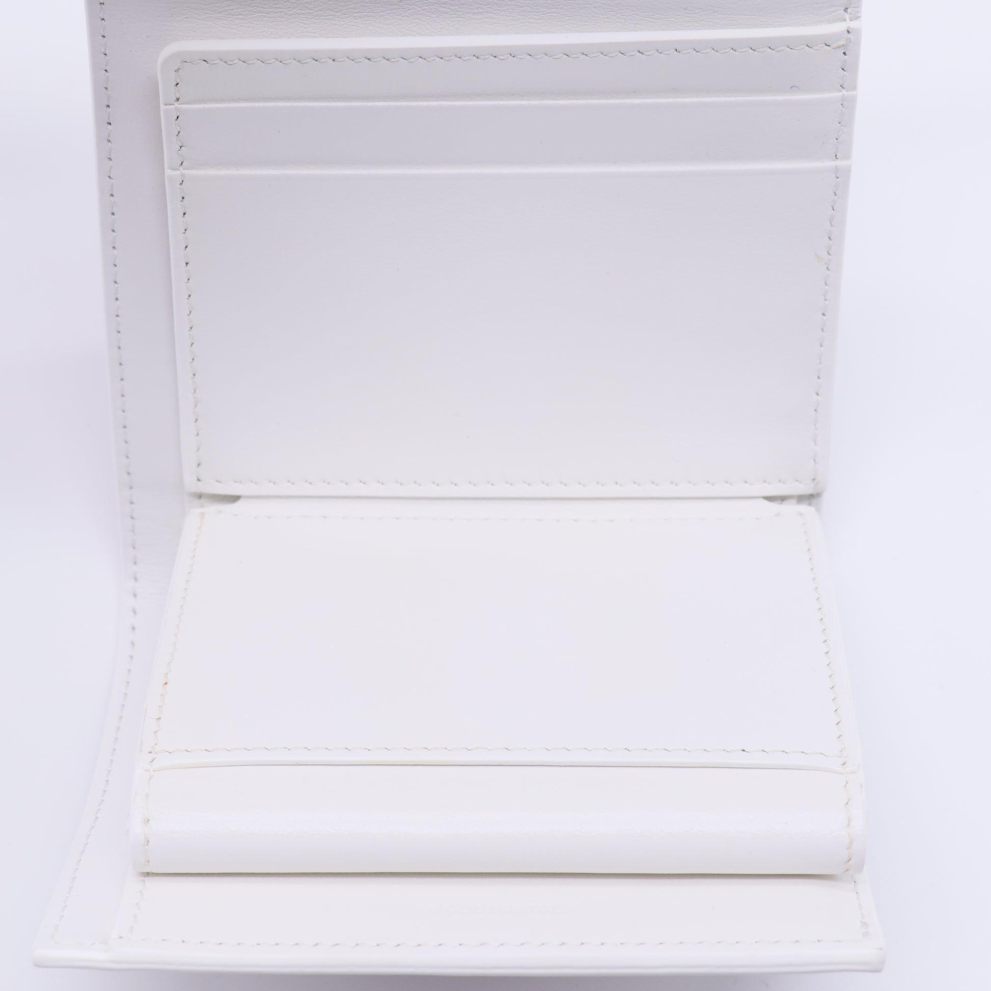 Celine x Anneli Sanaye Henriksson Telepathic Love Small Trifold Wallet White W21415