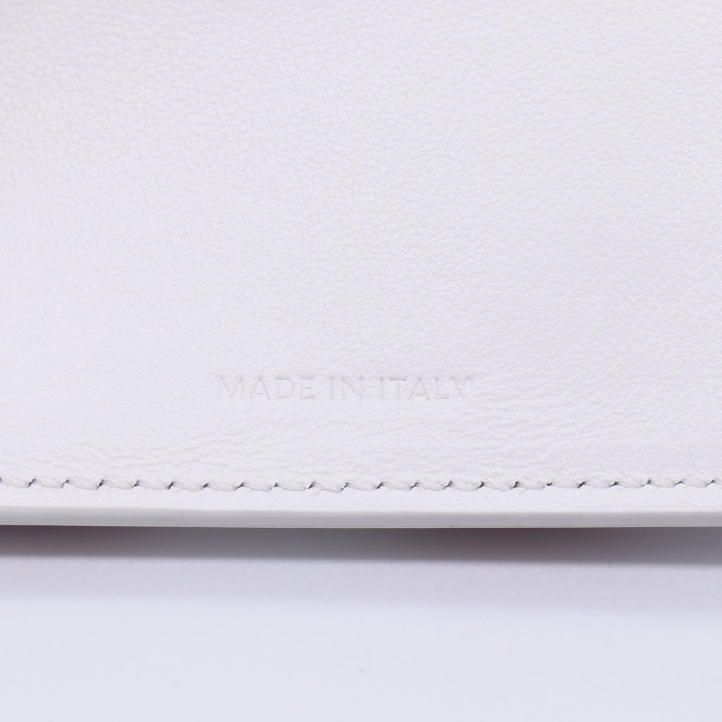 Celine x Anneli Sanaye Henriksson Telepathic Love Small Trifold Wallet White W21415