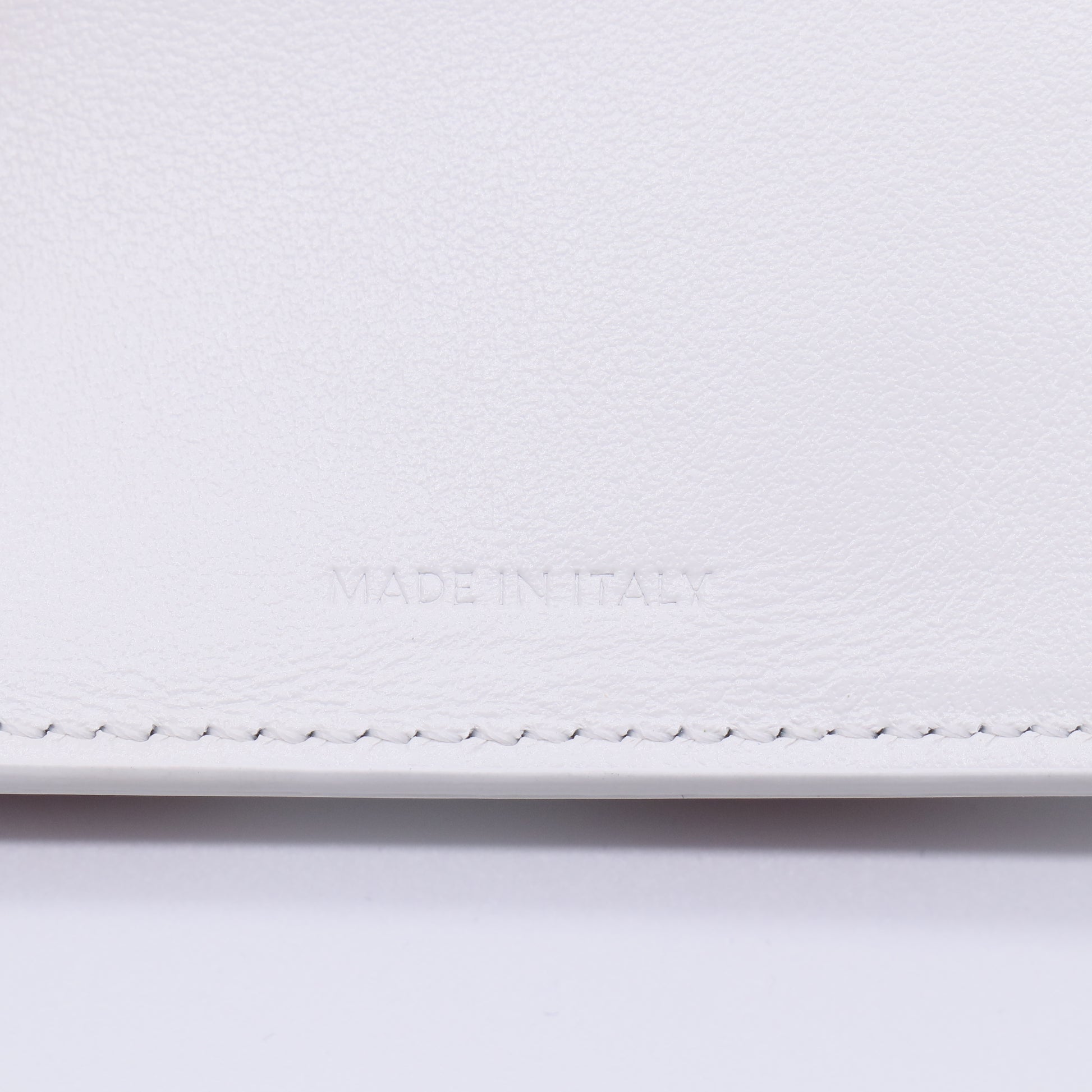 Celine x Anneli Sanaye Henriksson Telepathic Love Small Trifold Wallet White W21415