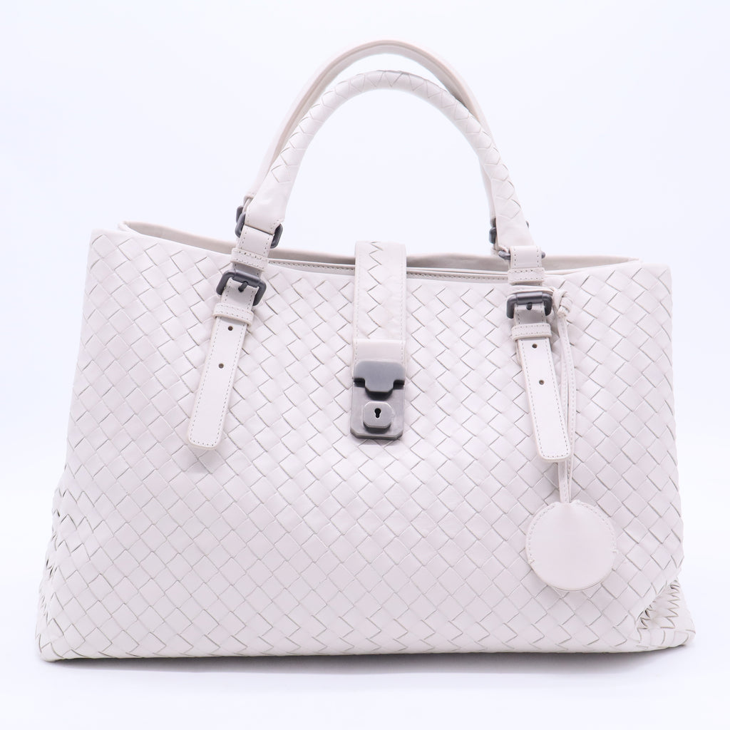 Roma Tote Off White Bag Locker has the key B20109