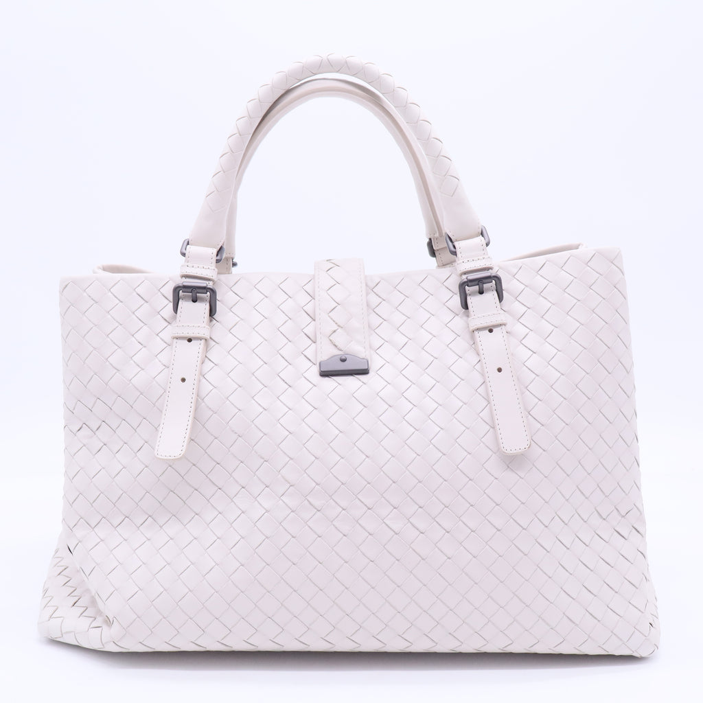 Roma Tote Off White Bag Locker has the key B20109