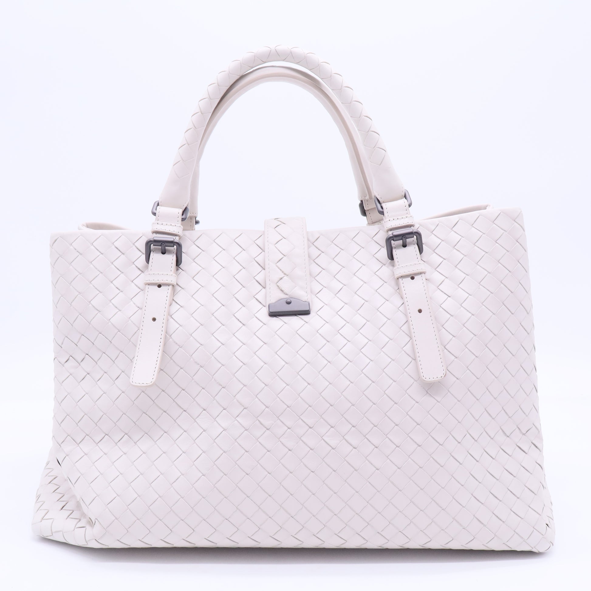 Roma Tote Off White Bag Locker has the key B20109
