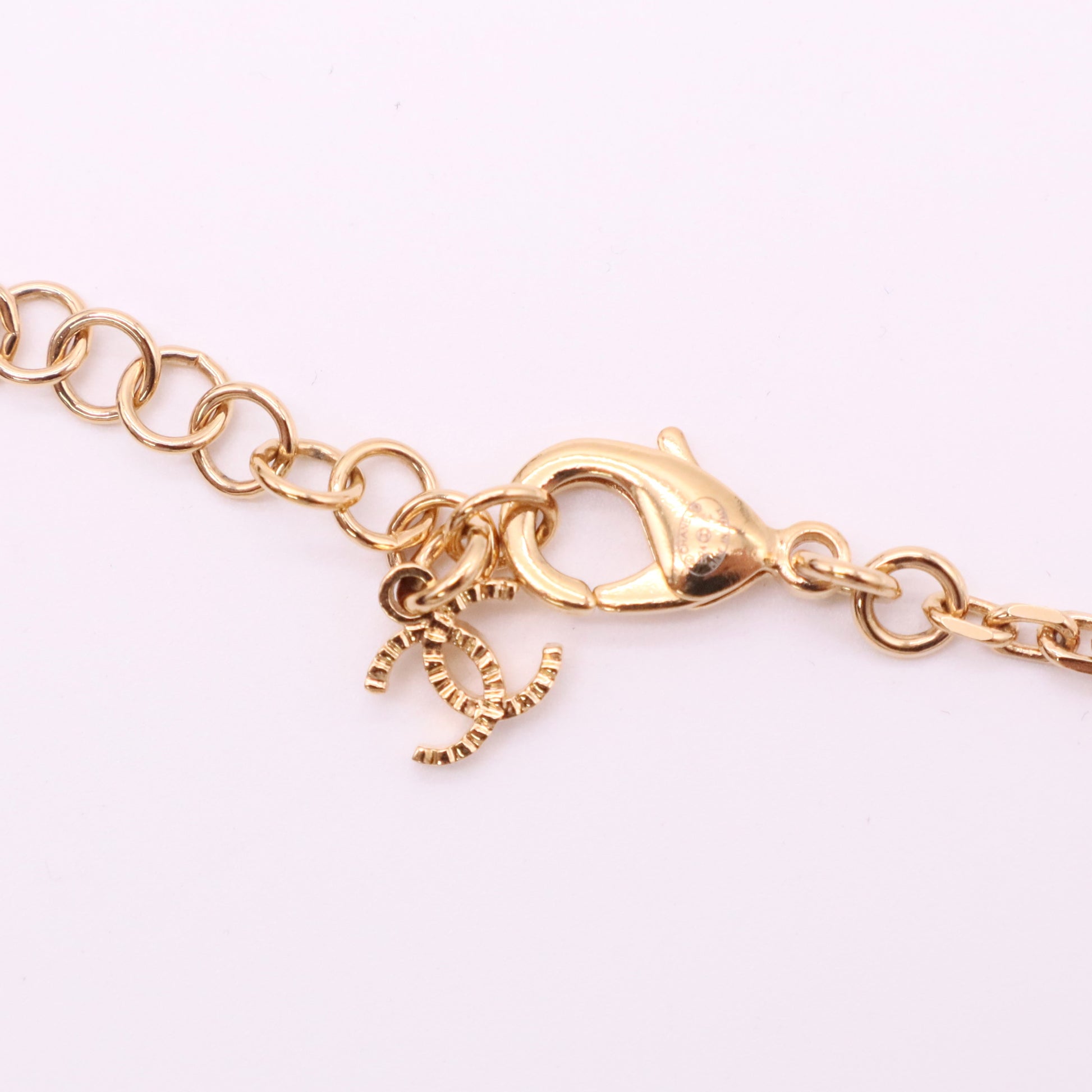 CC Logo Necklace Metal Twins