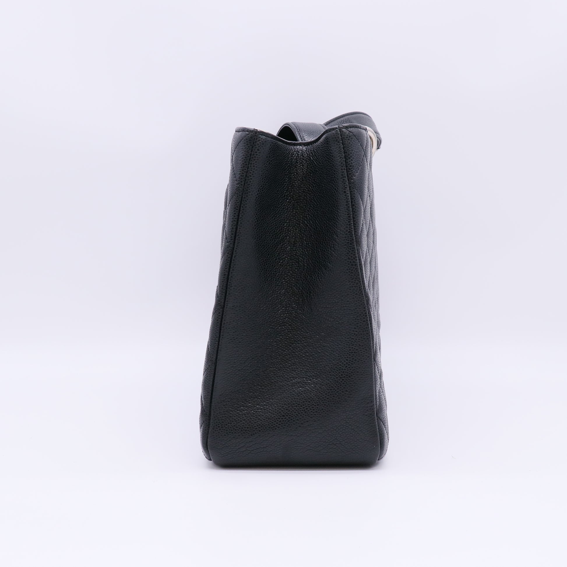 Chanel Caviar Quilted XL Grand Shopping Tote GST Black B23825