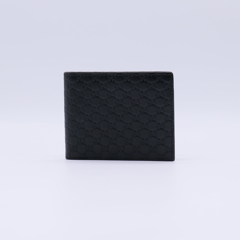 Gucci Microguccissima Leather Bi-Fold Wallet W21388