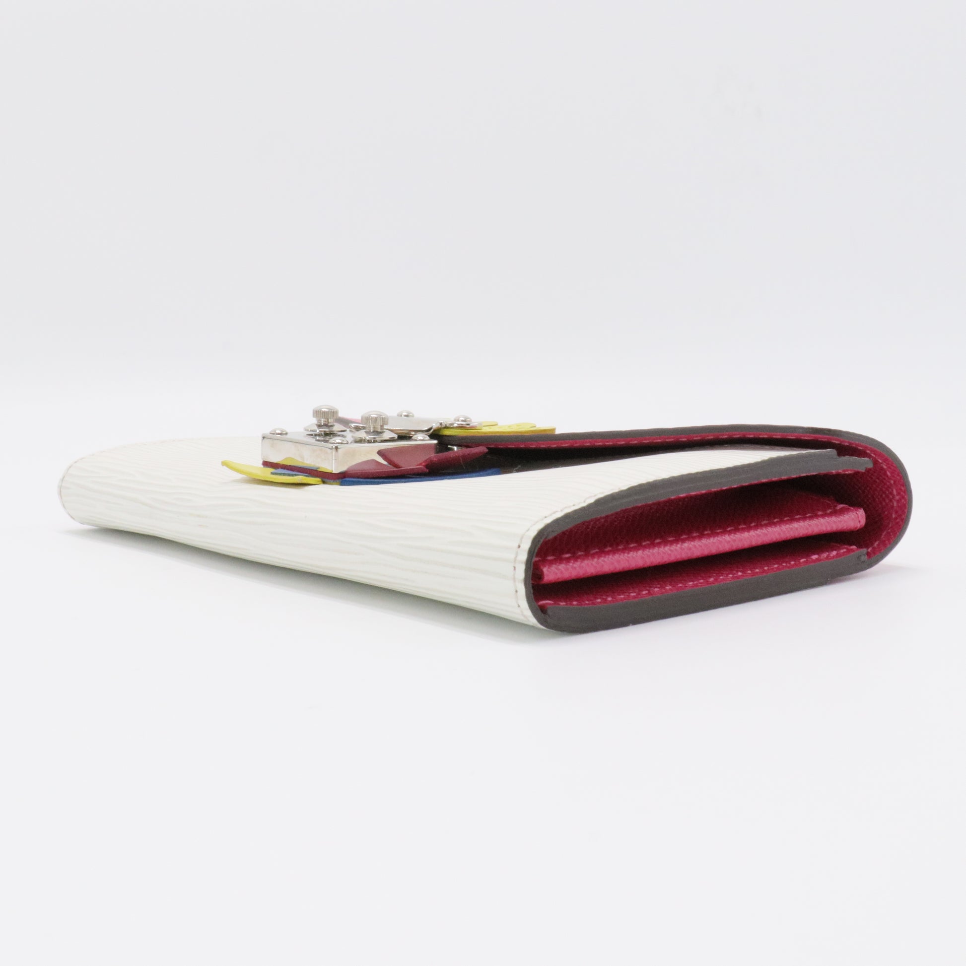 Limited Edition Pivoine Epi Leather Tribal Mask Sarah Wallet