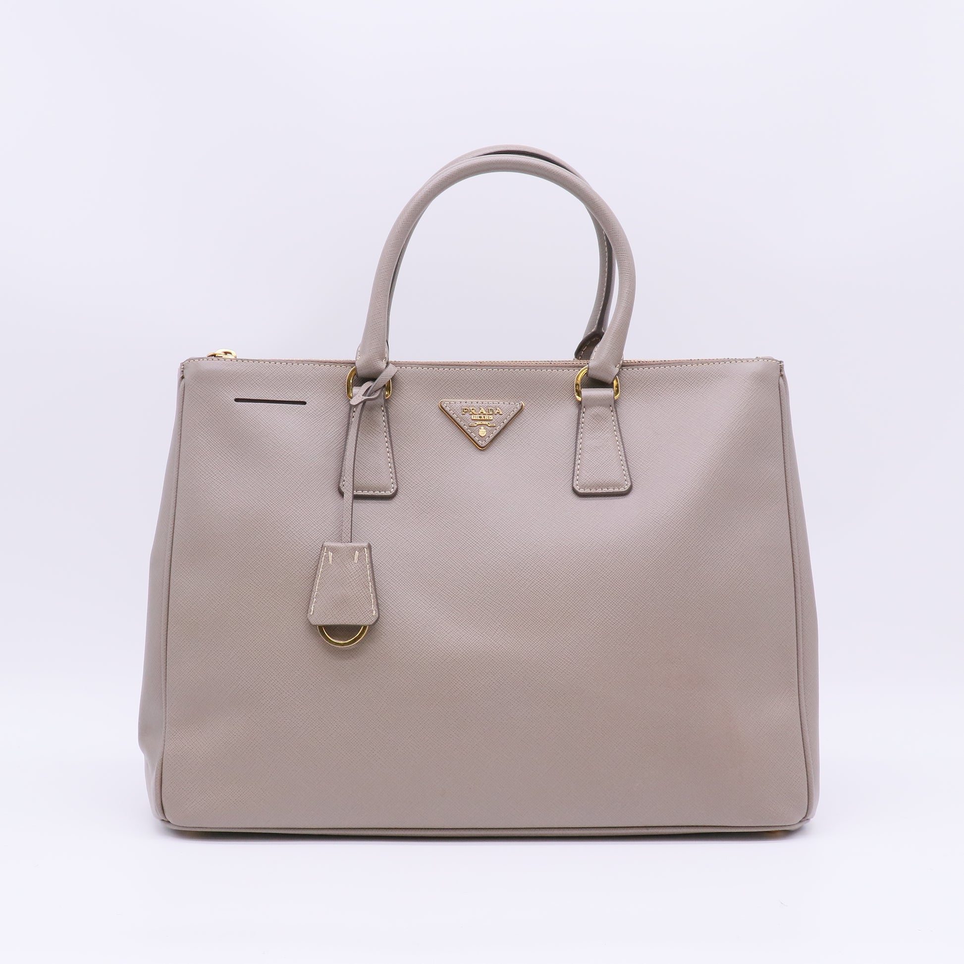 Prada Large Saffiano Lux Galleria Double Zip Tote B23885