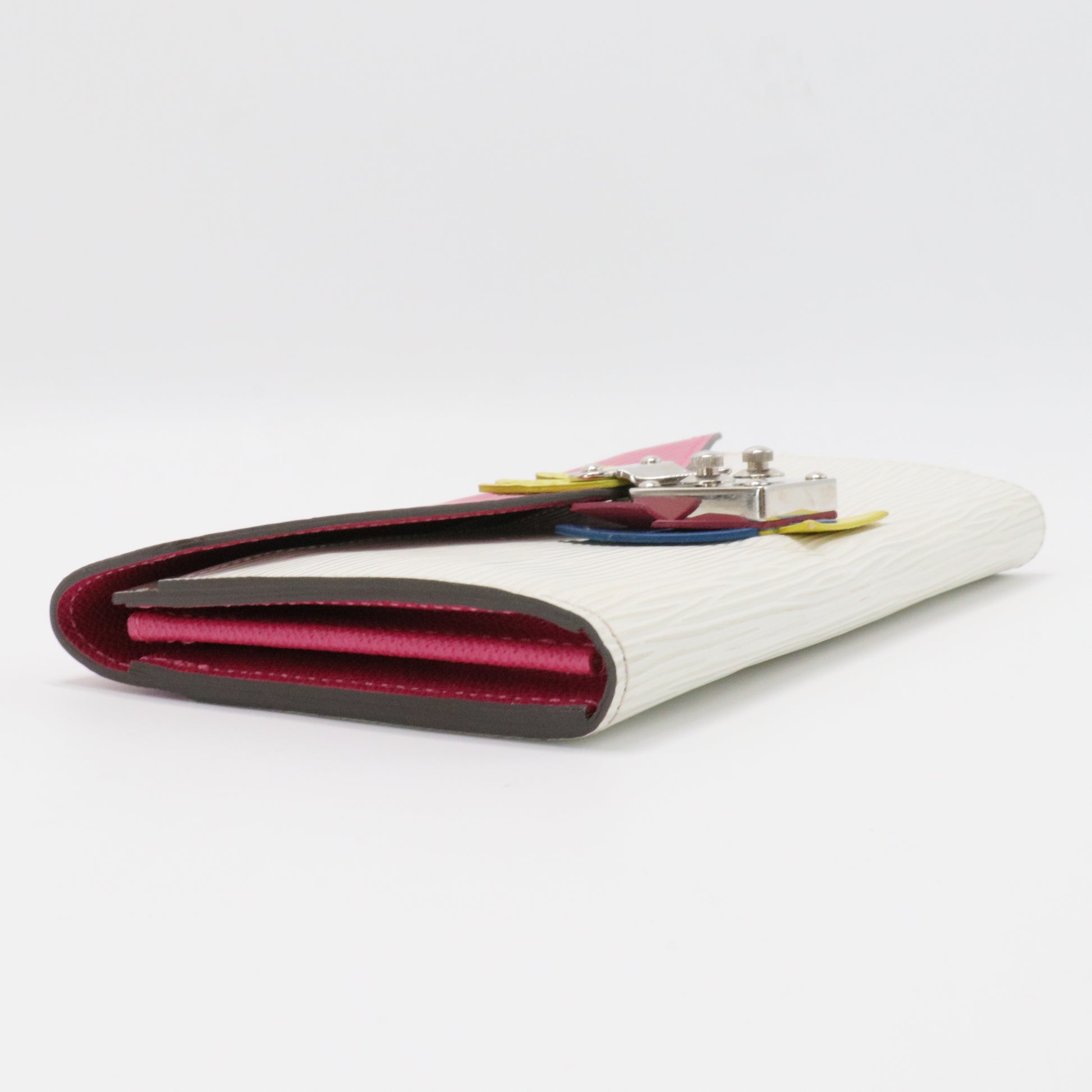 Limited Edition Pivoine Epi Leather Tribal Mask Sarah Wallet