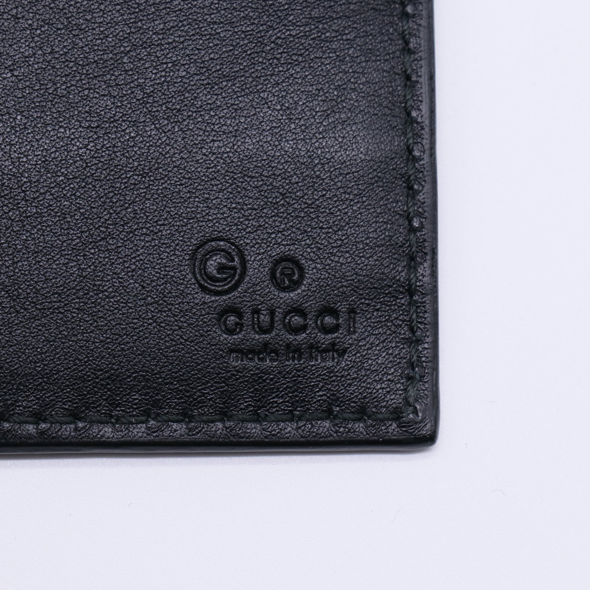 Gucci Microguccissima Leather Bi-Fold Wallet W21388