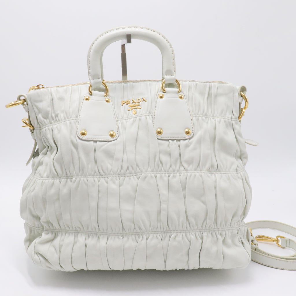 Gaufre Tote Nappa Leather Large