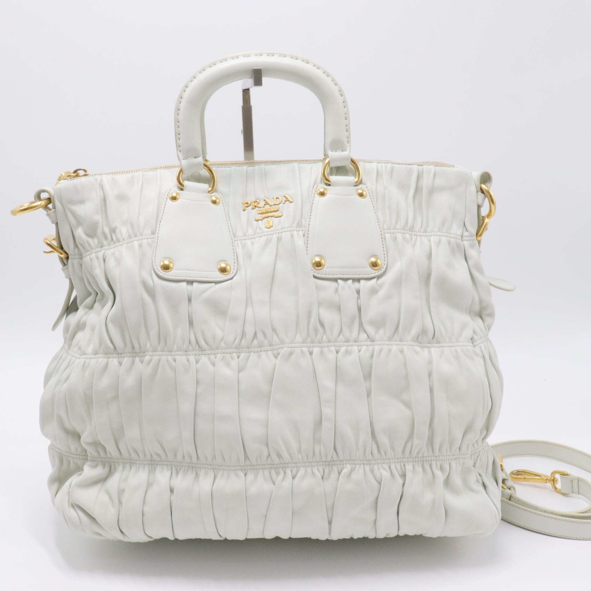 Gaufre Tote Nappa Leather Large