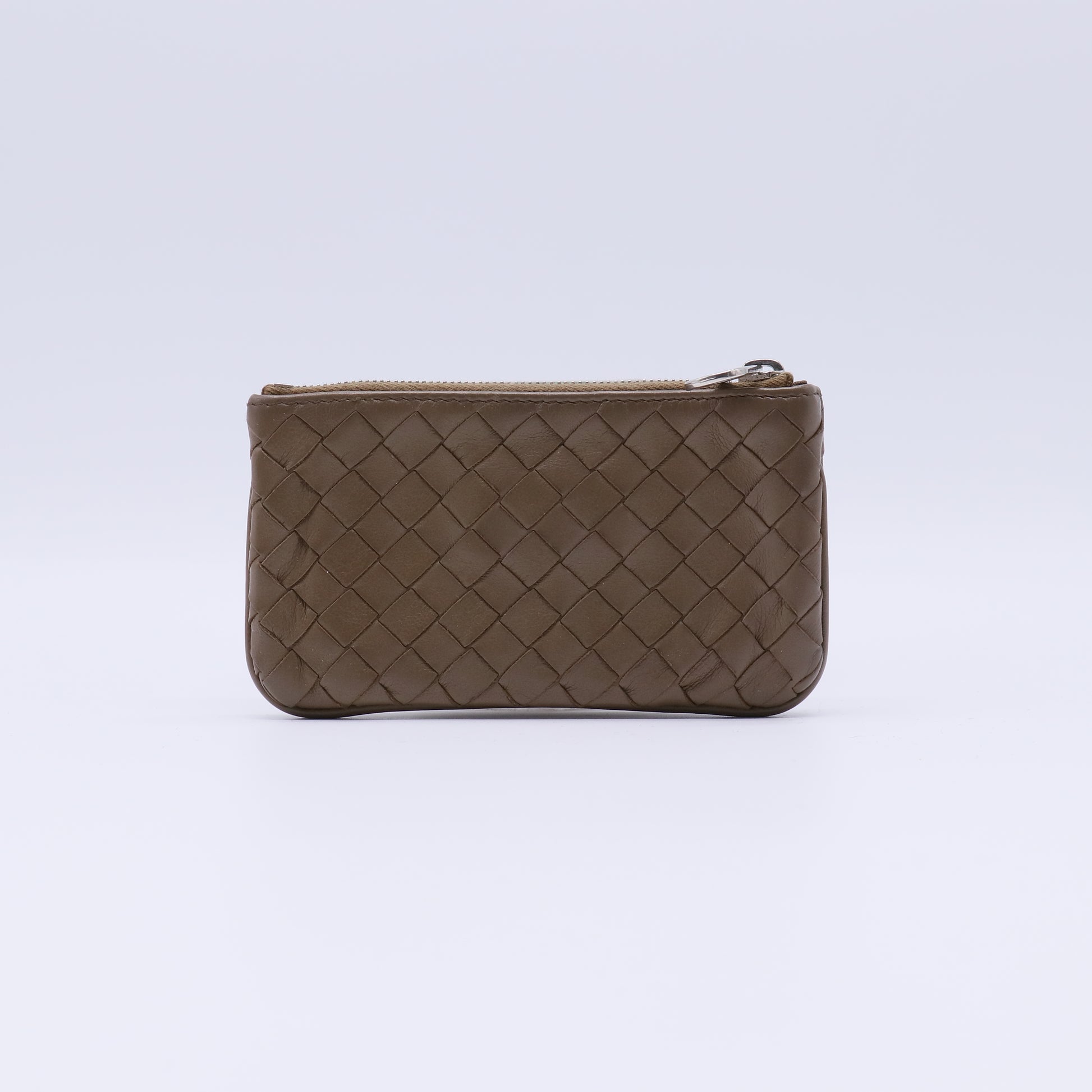 Bottega Veneta Intrecciato Nappa Key Pouch W21263