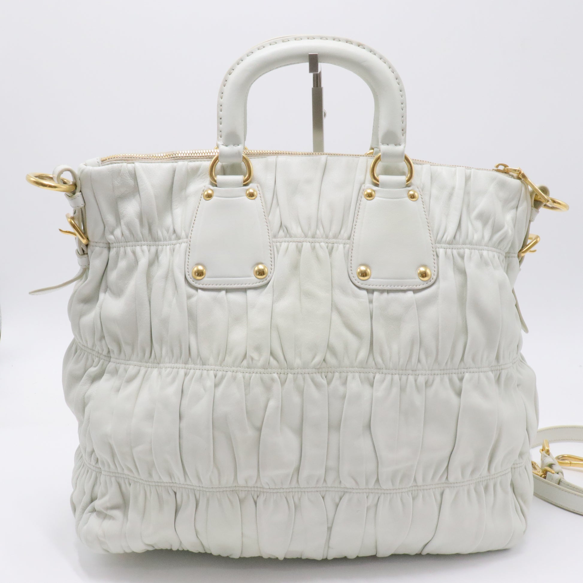 Gaufre Tote Nappa Leather Large