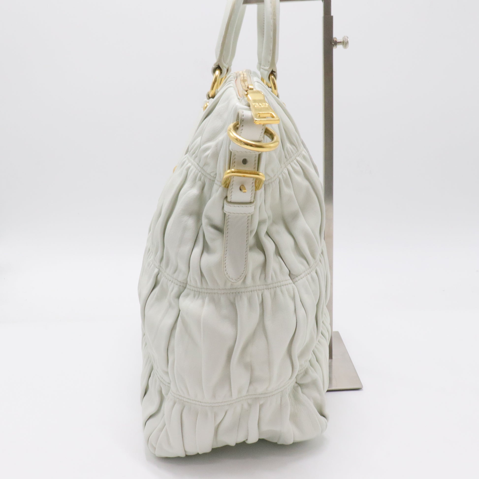 Gaufre Tote Nappa Leather Large
