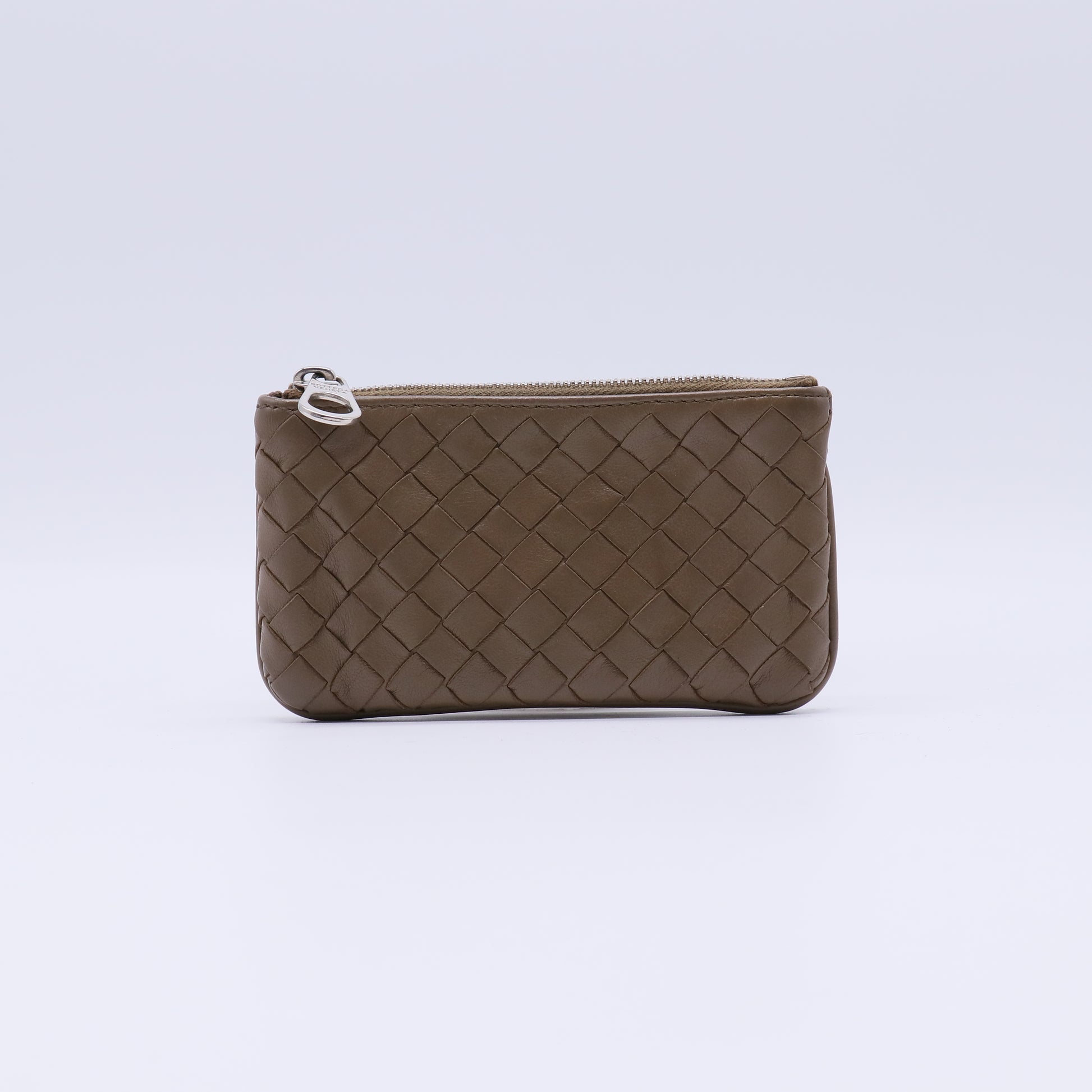 Bottega Veneta Intrecciato Nappa Key Pouch W21263