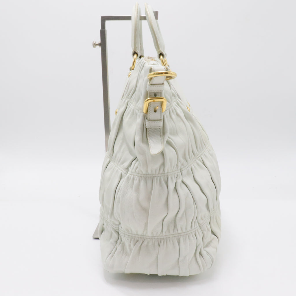 Gaufre Tote Nappa Leather Large