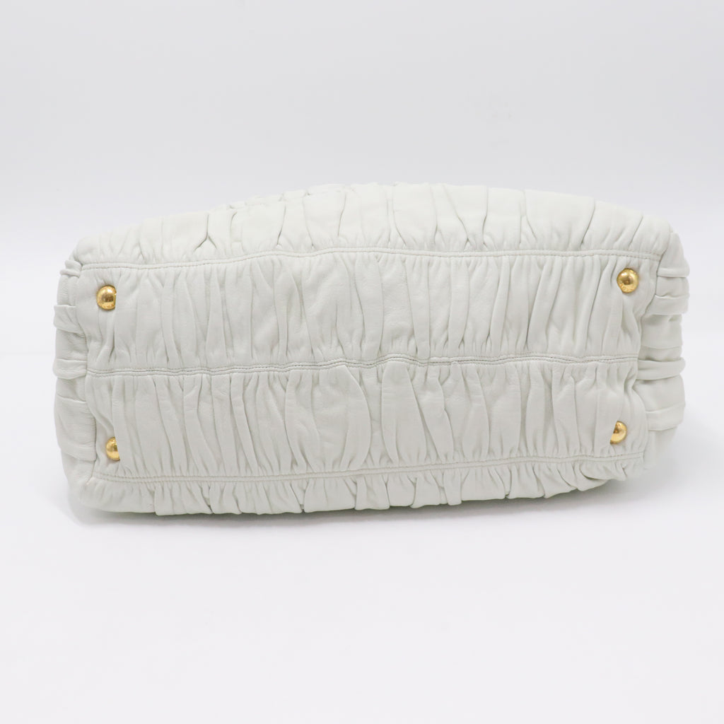 Gaufre Tote Nappa Leather Large