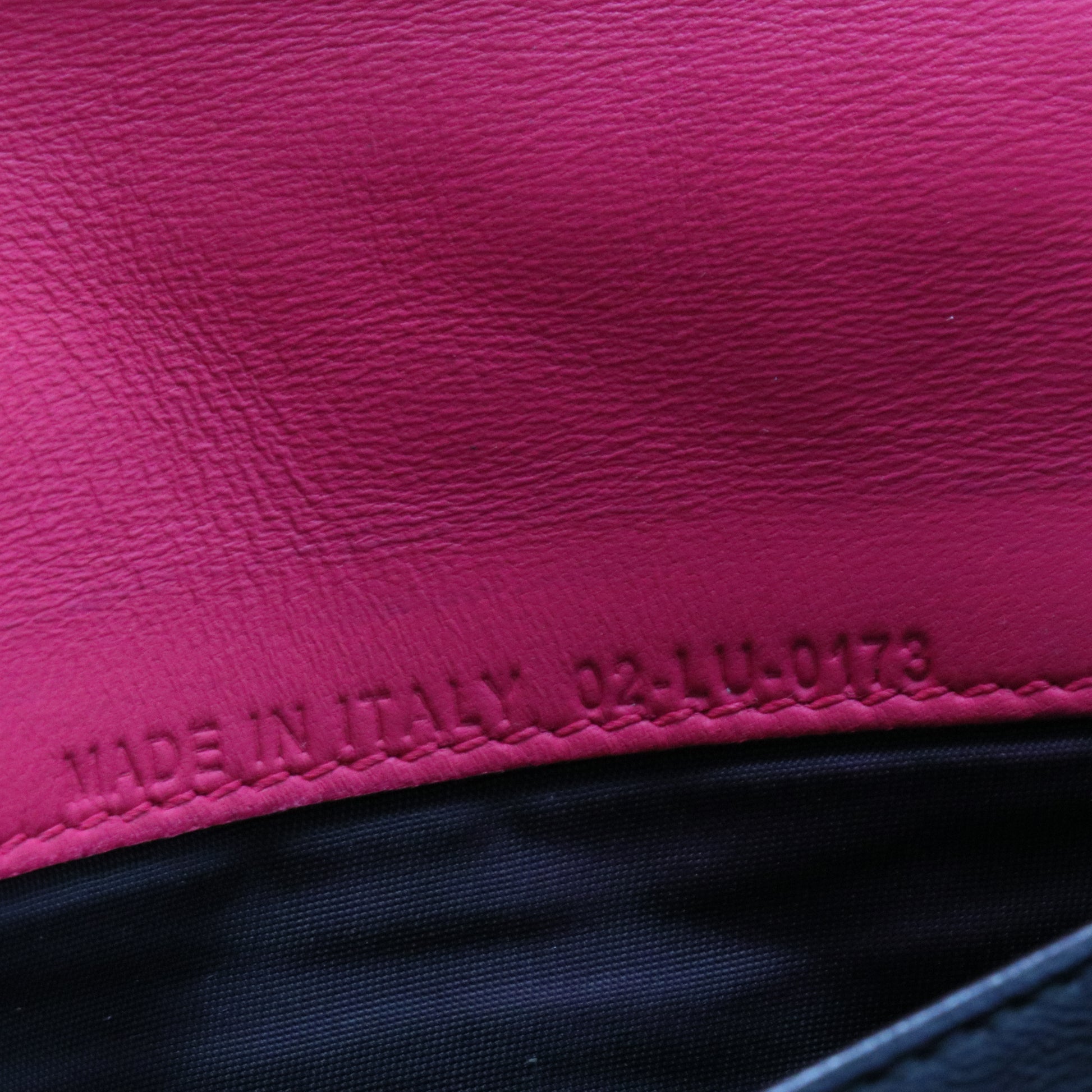 Coral Miss Dior Promenade Continental Wallet