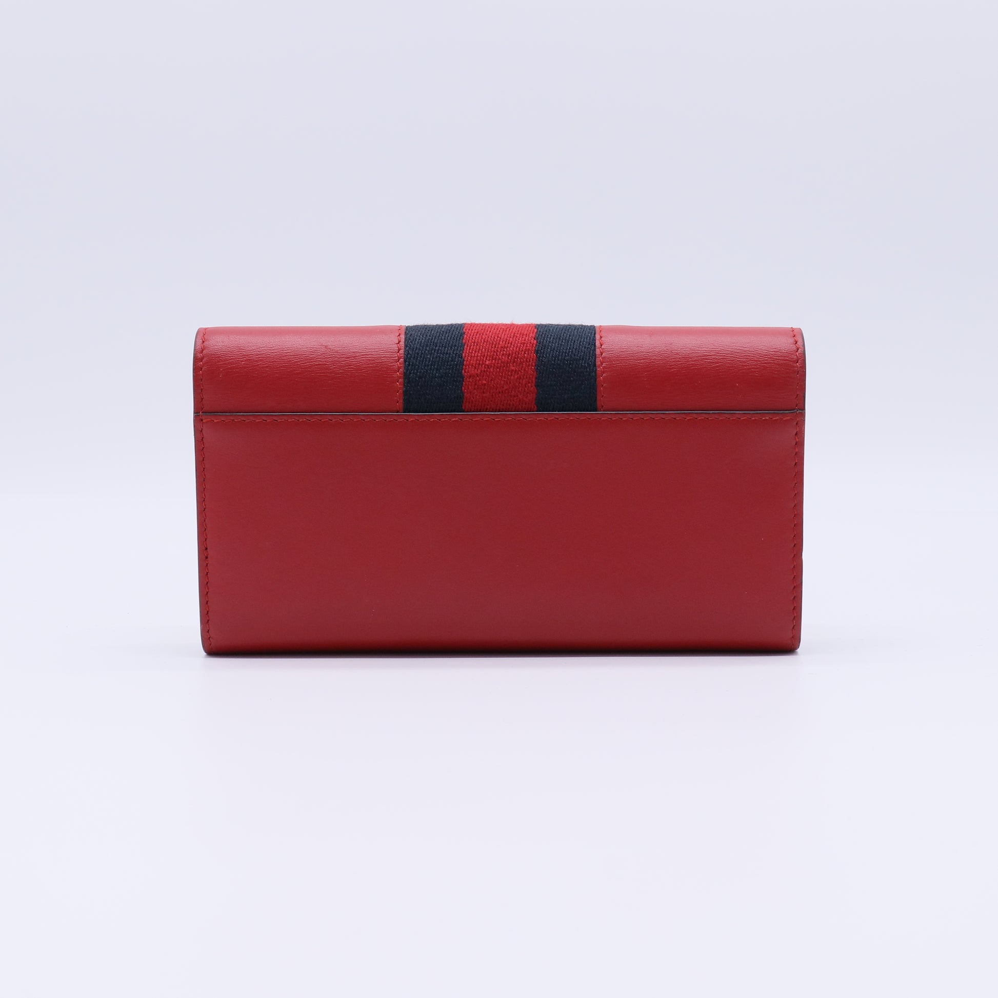 Gucci Sylvie Leather Continental Wallet W21457