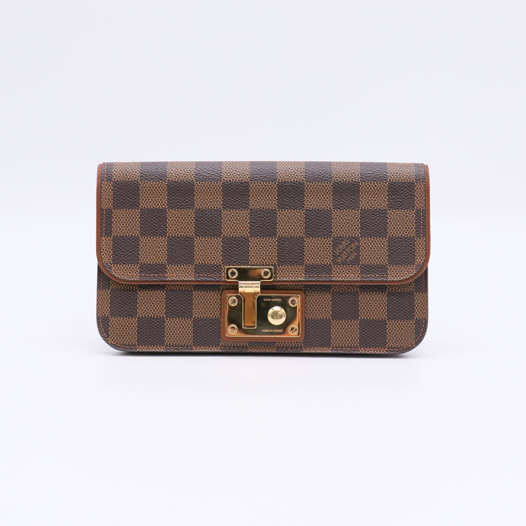 Brown Damier Ascot Long Wallet W22513