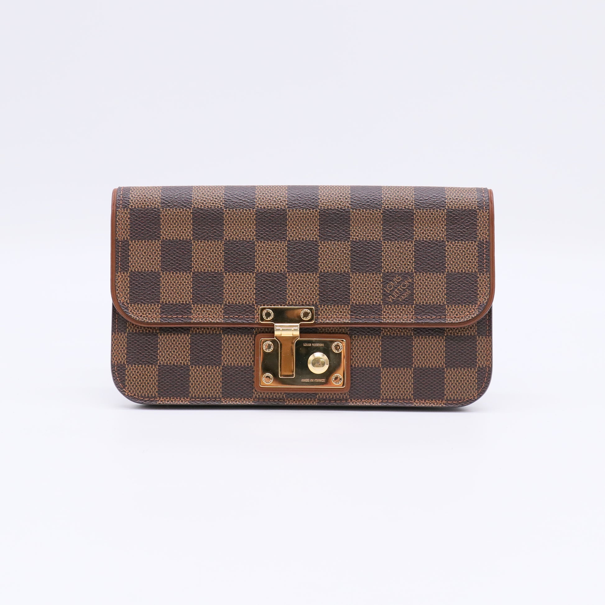 Brown Damier Ascot Long Wallet W22513