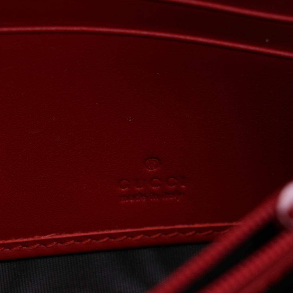 Gucci Sylvie Leather Continental Wallet W21457