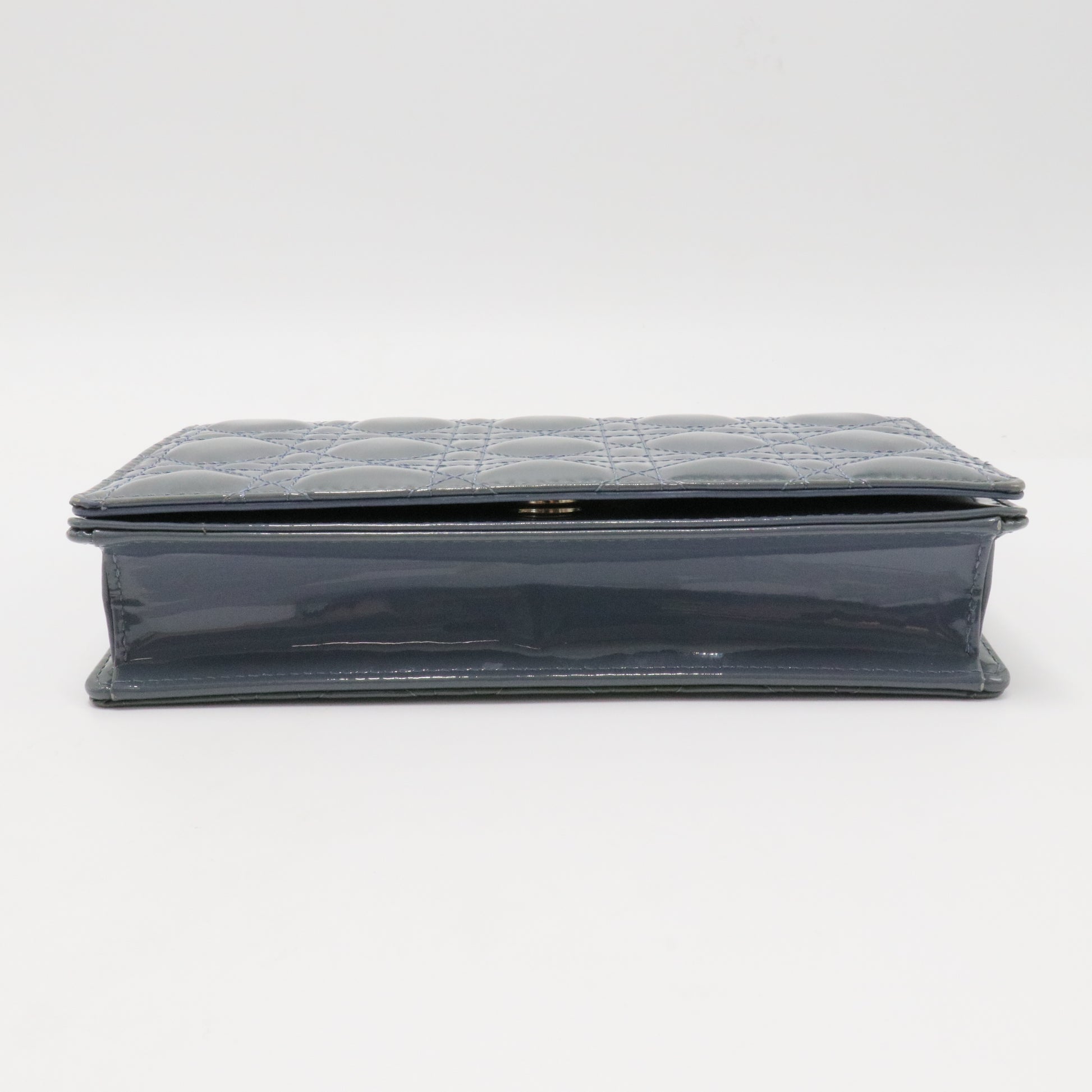 Lady Dior Chain Pouch Cannage Quilt Patent