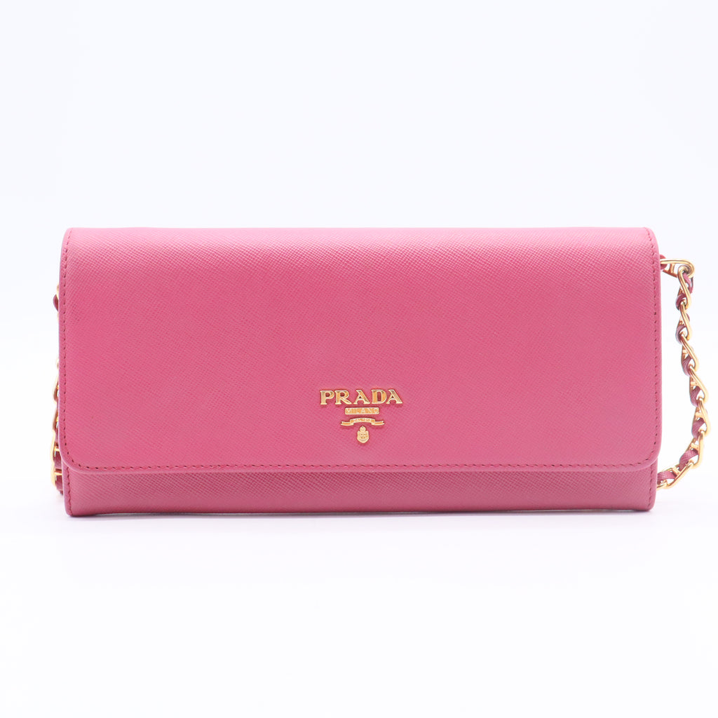 Ibisco Saffiano Metal Leather Continental Wallet
