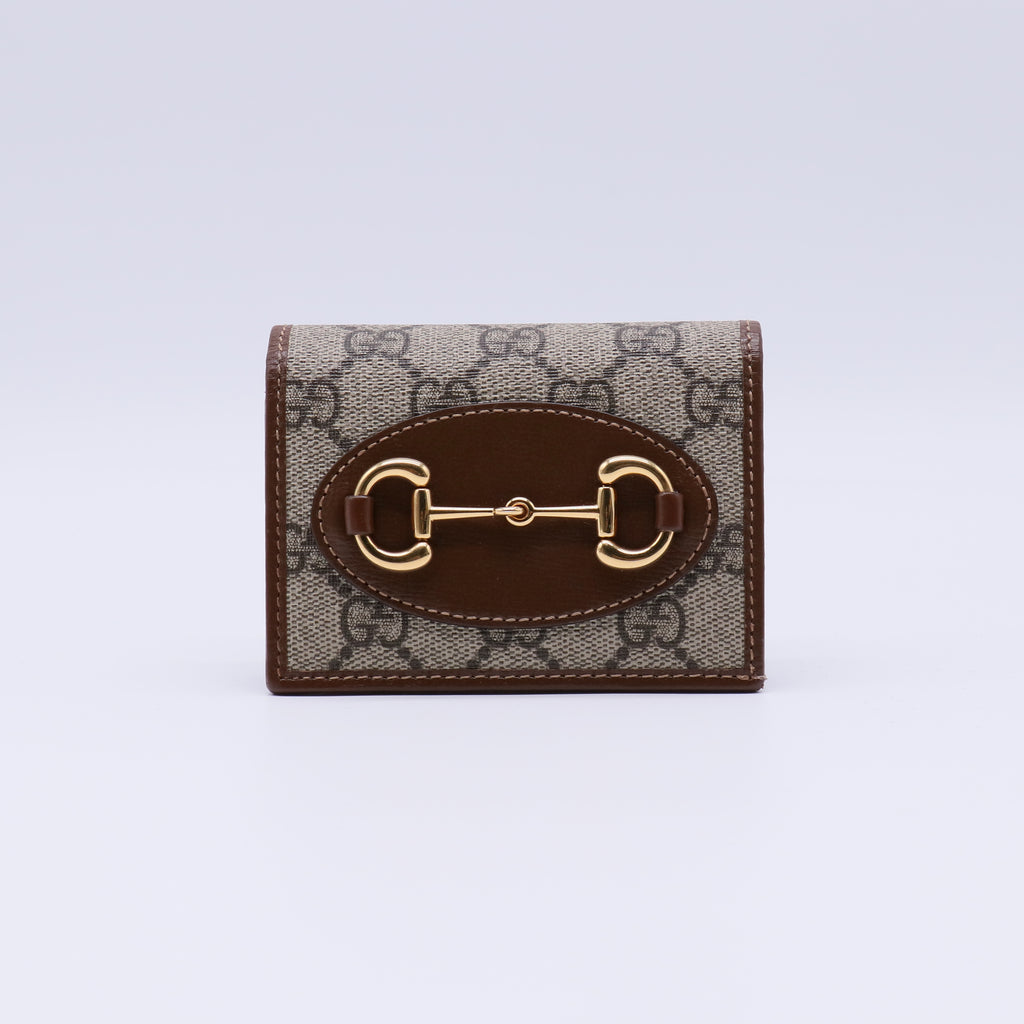 Gucci Horsebit 1955 Card Case Wallet W21253