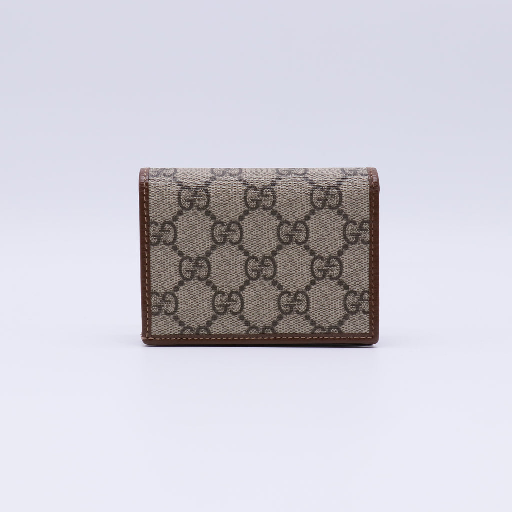 Gucci Horsebit 1955 Card Case Wallet W21253