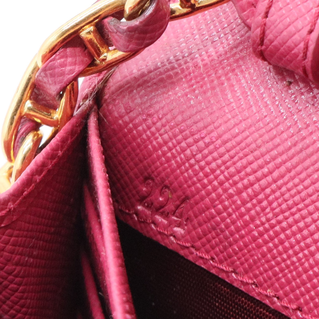 Ibisco Saffiano Metal Leather Continental Wallet