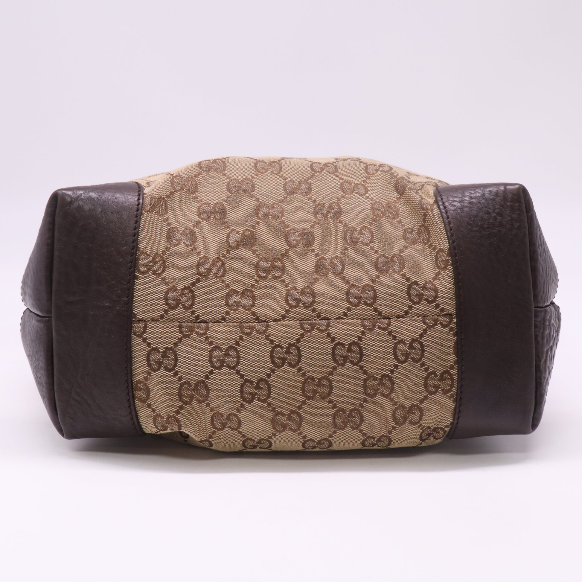 Beige/Ebony GG Canvas Large Charm Tote Bag B23072